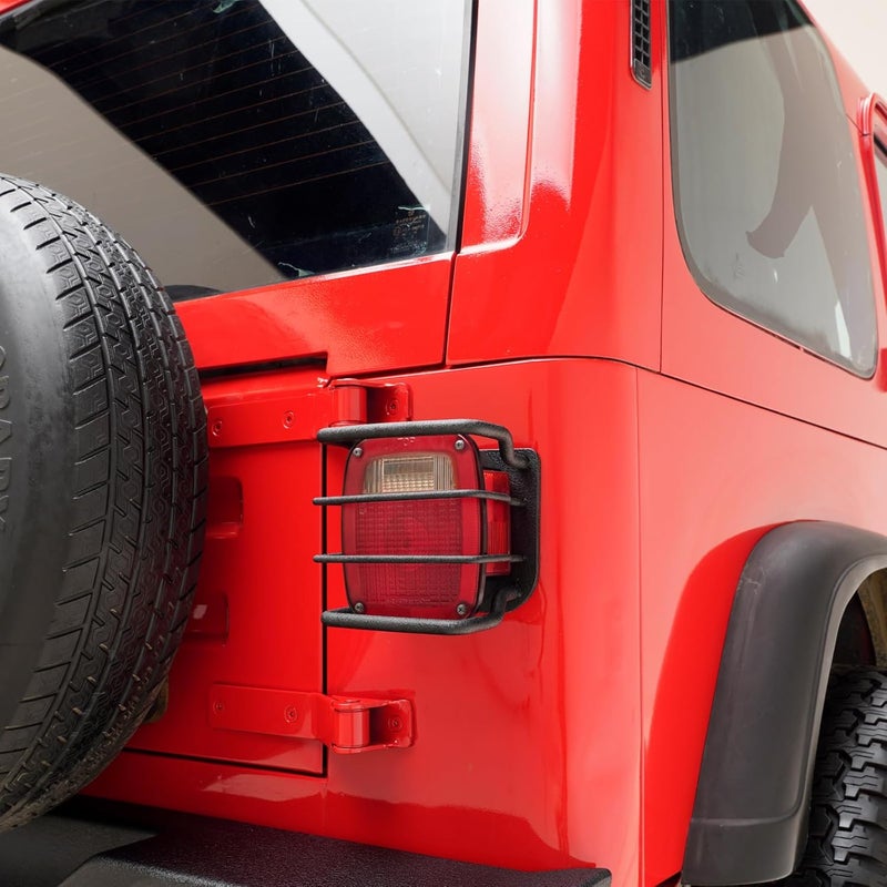 ZORASEN Tail Light Cover Guard Fit for Jeep Wrangler TJ YJ 87-06 - Image 1